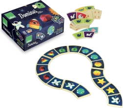 Space dominoes for children