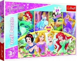 Puzzle Maxi 24 pieces – DISNEY Princesses, The Magic of Memories