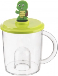 Tazza per bambini con figurina di tartaruga 240 ml