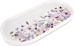 Assiette de service en porcelaine Prairie 25 × 12 cm