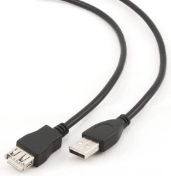 USB 2.0 Extension Cable AM–AF 4.5 m Black
