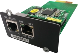 Module SNMP pour onduleurs séries VI/VFI/T RT LCD, 3/1