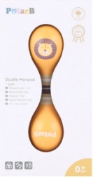 Drvene obostrane marake s motivom lava PolarB