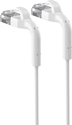 Patchkabel Extralink Cat.6a U/FTP 1Gbps koperen netwerkkabel 3m wit