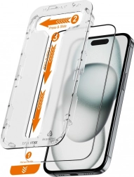 EasyShield 2-paket kaljenega stekla za iPhone 16 / iPhone 15