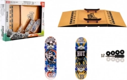 Finger Skateboard Set with Ramp and Tools, 2 pcs