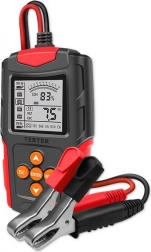 Tester digitale per batterie auto con display LCD 12V/24V, 3–200 Ah