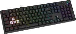 SAVIO STYX Mechanical Gaming Keyboard with OUTEMU Blue switches, hot-swap and RGB