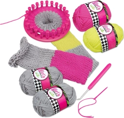 Scarf Design Knitting Loom