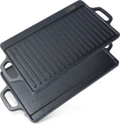 Plaque de cuisson en fonte réversible CAST LINE 45,5 × 22,5 cm