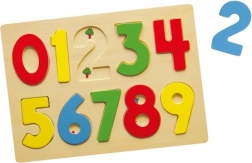 Wooden Number Puzzle Insert 0–9