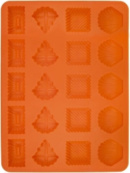 Silikonski pekač za piškote SILLINIE, rjav