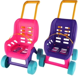 Teddies doll stroller Buggy Sport pink–purple