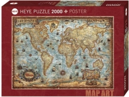 Puzzle HEYE mondo, 2000 pezzi