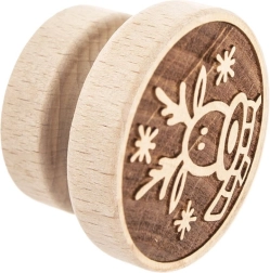 Drveni žig za kekse 5,5 cm – motiv soba