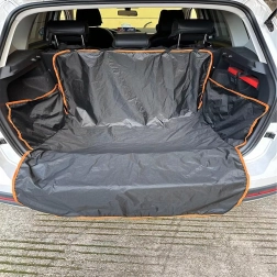 Couverture de coffre de voiture imperméable et de protection pour chiens et chats 180 × 105 cm