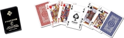 Carte in plastica per poker e bridge in scatolina