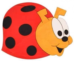 Średnia drewniana dekoracja Biedronka