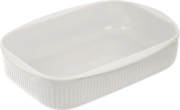 Porcelain baking dish white 24 × 17 × 5 cm, 1 l