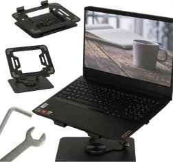 Ergonomisk justerbart laptopstativ