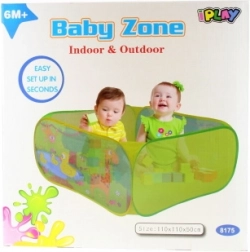 Baby playpen for safe play 110 × 110 × 50 cm