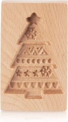 Træform til småkager – juletræ 13 × 8 cm