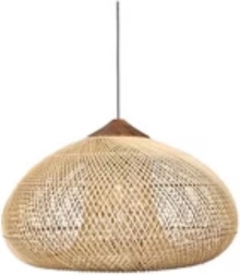 Suspension en rotin 50 cm – Naturel