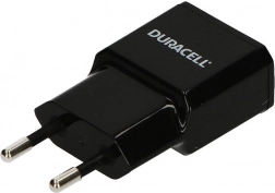 Duracell USB 2.4 A Wall Charger Black