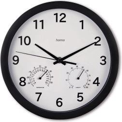 Vægur Malta 25 cm sort