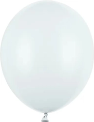 Ballons Strong bleu brume pastel 30 cm, 100 pcs