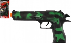 Pistola di plastica con volano 23 cm