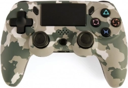 Controller di gioco wireless per PlayStation 4 e PC con design mimetico