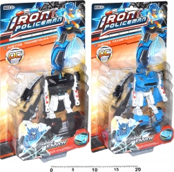 Police Auto Robot 17 cm