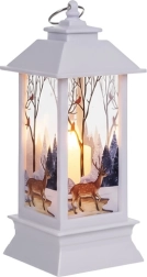 Lanterna LED natalizia RUHHY bianca