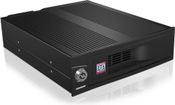 Skuffe ICY BOX til 3,5″ SATA-disk til 5,25″ bay med blæser