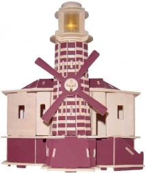 Wooden 3D Puzzle Lighthouse