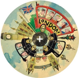ARToy City Disk intorno al mondo: Londra – modello meccanico in legno