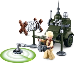Sluban WWII Rilevatore Mine Set di Costruzioni