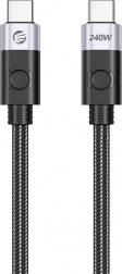 Orico USB‑C na USB‑C kabel 240 W, 1 m, črn