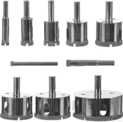 Set dijamantnih krunica za bušenje 10 kom BIGSTREN