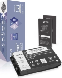 Batteria MITSU per tablet Dell Latitude 12 Rugged 7202/7212/7220 (3600 mAh, 27 Wh)