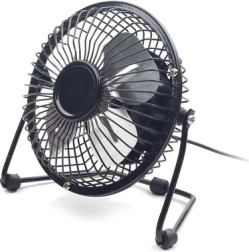 Ventilateur USB 4'' noir