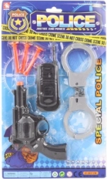 Police Set with Handcuffs and Accessories for Kids