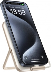 Power bank magnetica Choetech 10000 mAh 20 W PD con cavo USB‑C – bianca