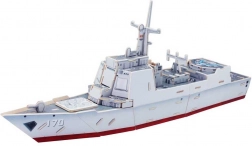 Robotime 3D-puzzel torpedobootjager Type 052C kleurrijk