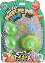 Dinosaur set in an egg with nest