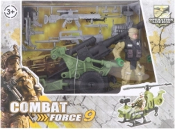 Set militare con cannone per bambini