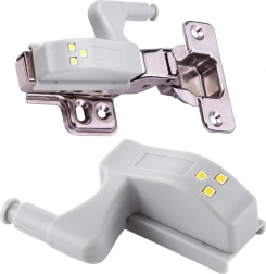 Luce per cerniera dell’armadio con 3 LED