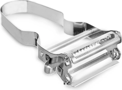 Rustfri dobbelt skræller til grøntsager og frugt 11,5 cm