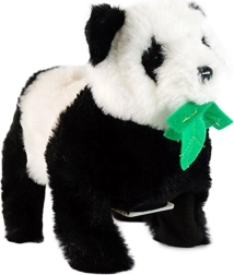 panda di peluche con acrobazie a batteria